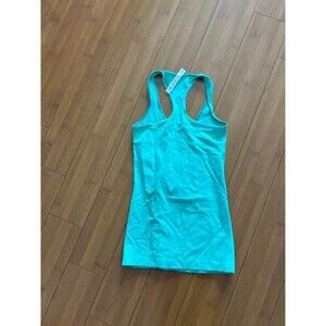 Lululemon Cool Racerback Tank Cami Peacock Blue -  4 Small